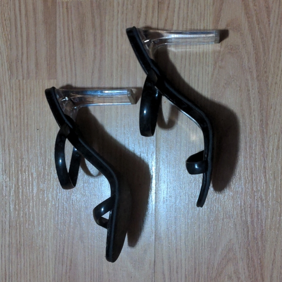 Jeffrey Campbell Heels Black Shiny Y2K - Picture 3 of 6